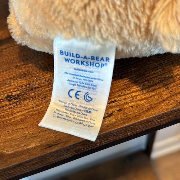 2017 national teddy bear day build a bear tan blonde color - Picture 7 of 8